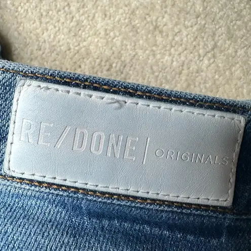 RE/DONE High Rise Blue Mid 90’s Jeans Slim Fit