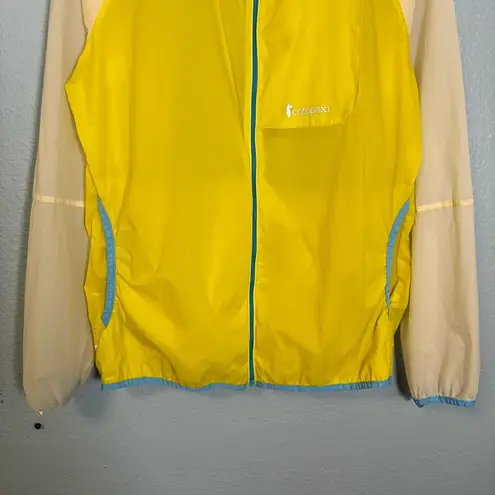 Cotopaxi  Women’s Paray Ultra Lightweight Jacket Yellow Cream Full Zip