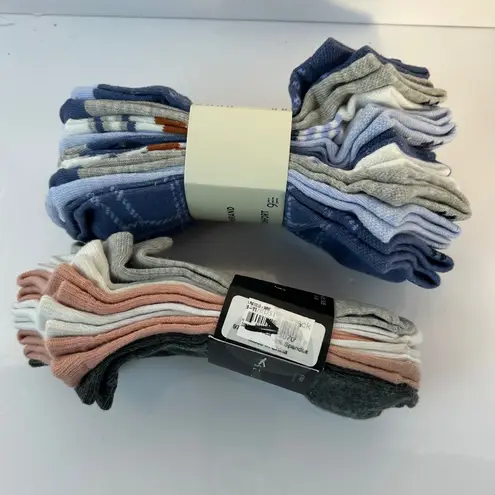 Lucky Brand and Sanctuary Everyday Comfort Low Cut No Show Socks 15 Pairs Blue