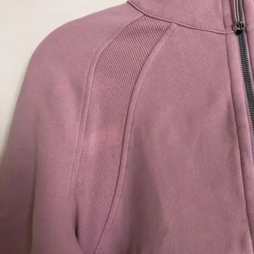 Lululemon Scuba Oversized Half-Zip Hoodie Pink Peony XS/S