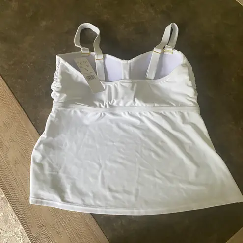 Catalina Women's Twist Front Bandeau Tankini Top