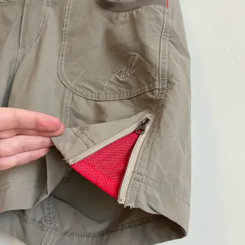 Kuhl Khaki Shorts Size 8