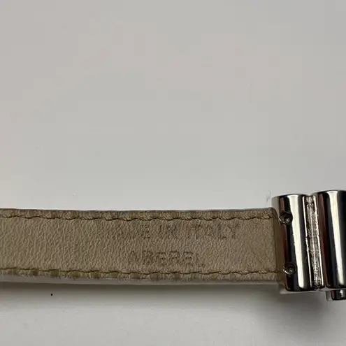 BVLGARI Double Coiled Ivory Leather Double Wrap Bracelet - Preowned