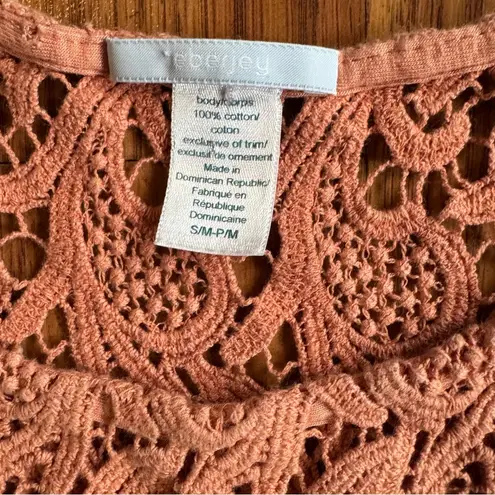 Eberjay eberjey Pink Lace Sleeveless Swim-coverup S-M