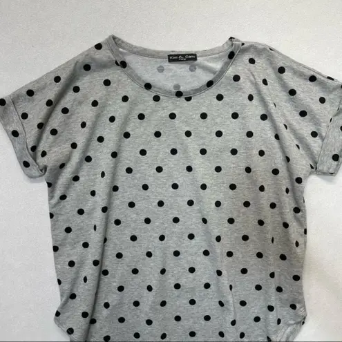 Kim & Cami Polka Dot Short Sleeve T
