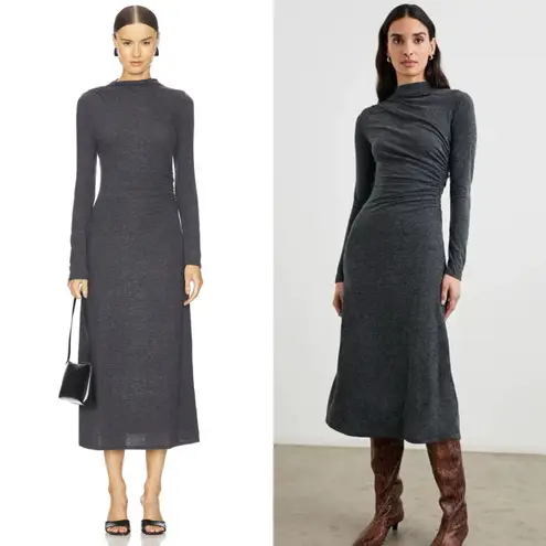 Rails Margaret Dress in Charcoal in Charcoal