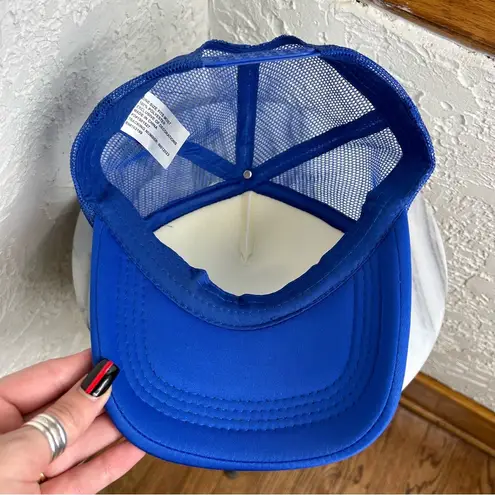 USA Embellished Trucker Hat Size OS Blue
