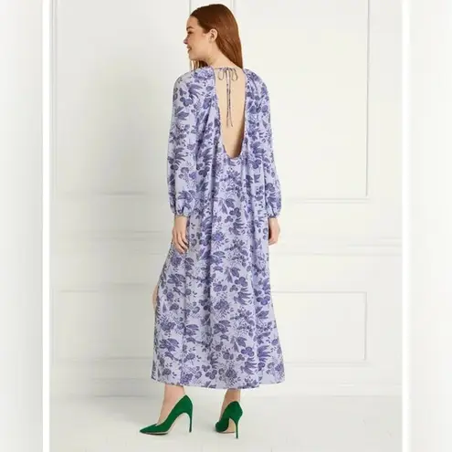 Hill House The Simone Dress in Lilac Tonal Floral Size S NWT
