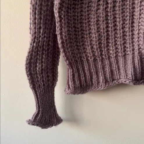 Wooden Ships NWT Wooden Ship Tara Rails Turtleneck Knit Sweater in Purple Haze Size XS