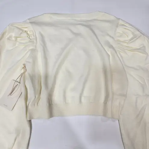 Tularosa  Estrella Crop in White Medium