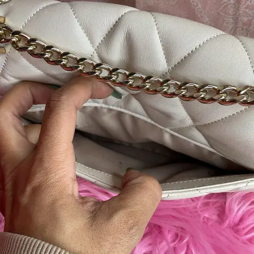 Kate Spade  Cream Quilted Crossbody Bag