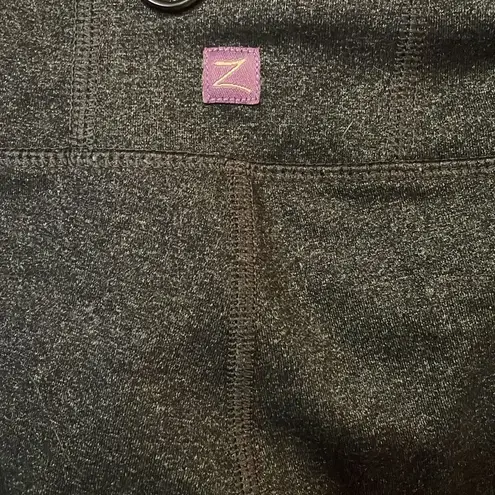 Zobha Charcoal Gray Flare Yoga Pants