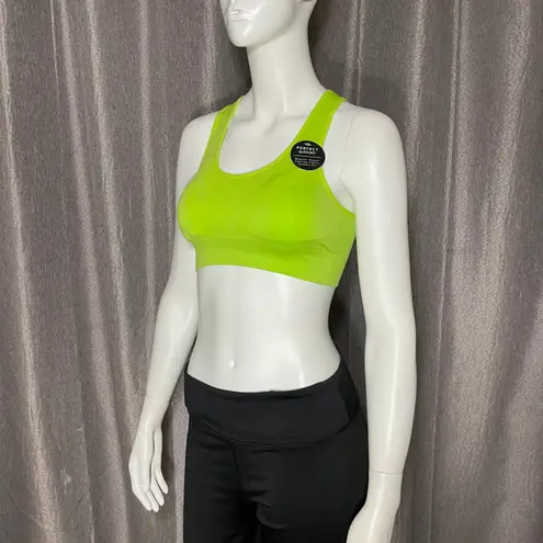 Soho Sport Active Wear Lime Green Sports Top