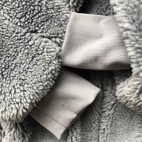 Alo Yoga Foxy Sherpa Jacket Steel Blue M