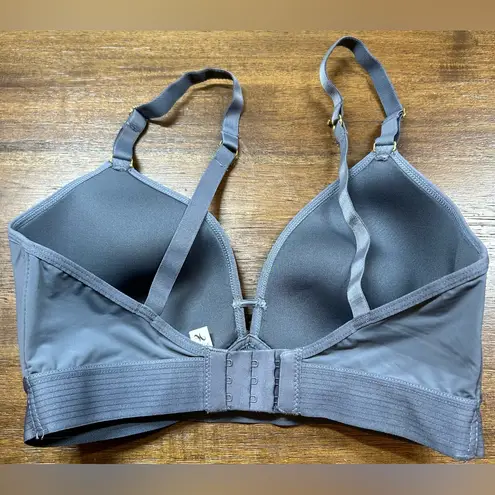 Lively Size 34DD Gray Wireless Lightly Lined J