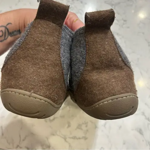 Haflinger Wool Bootie Slipper Shoes Size 37/Woman’s 6 Blue