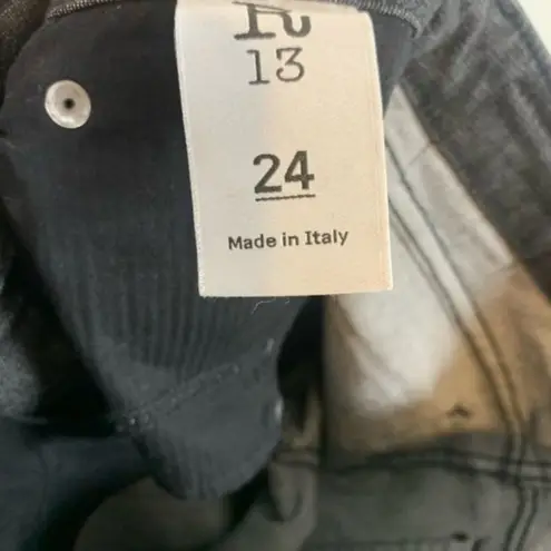 R13 Skinny Jeans Size 24 NWT