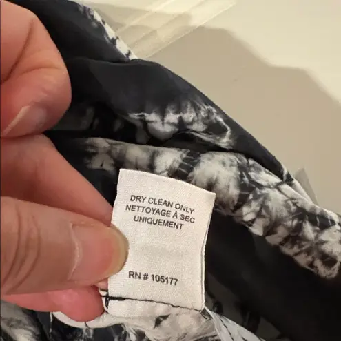 Ulla Johnson Akshara Hand Dyed Diamond Shibori Midi Dress