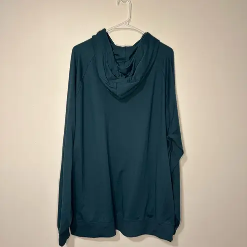 Feat Womens BlanketBlend Move Hoodie Sz XXL Outdoor Sport Gym Hiking Blue