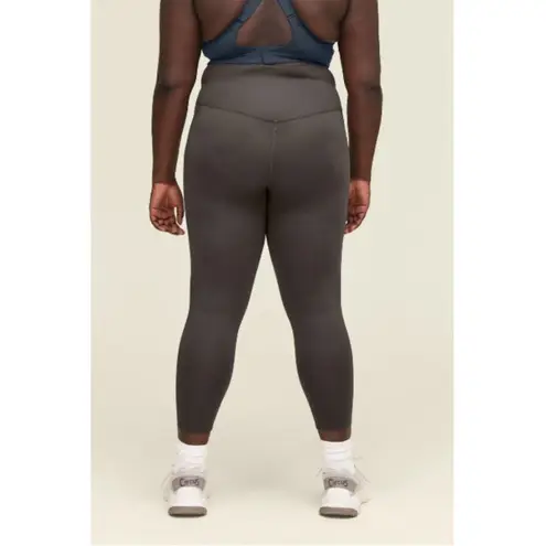 Girlfriend Collective đź’•GIRLFRIENDđź’• Compressive High-Rise 7/8 Legging Moon Charcoal Gray L NWT