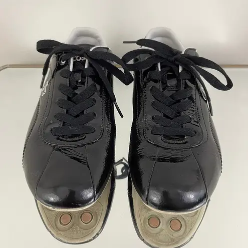 Lacoste Black Pink Shua 2 Lace Leather Sneaker Shoes