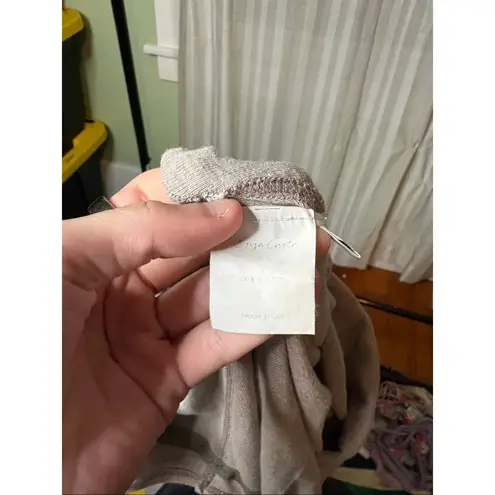 Enza Costa Strappy Drop Rise Jumpsuit Tan