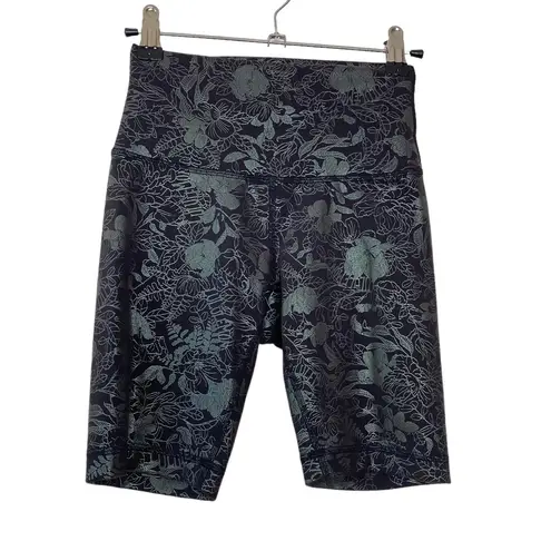 Lululemon Wunder Train High-Rise Short 8" *Foil Logo Flourish Black Iridescent