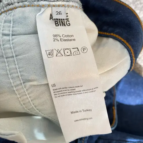 ANINE BING christy dark wash skinny jeans