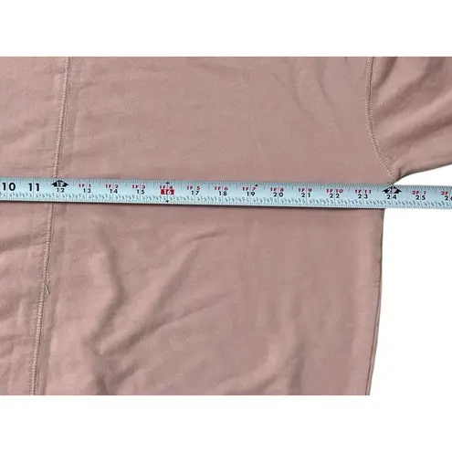 Flirtitude Active Wander Free Graphic Oversized Pink Cozy Sweatshirt Size S Boho