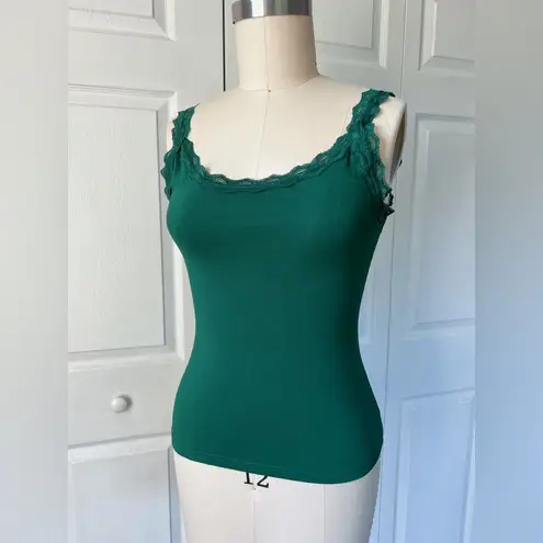 Kitten D’Amour Follies Singlet Camisole in Green Size L