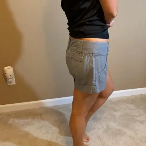 Rubbish Linen grey shorts junior’s Women’s size 7 gray coastal nautical neutral minimal