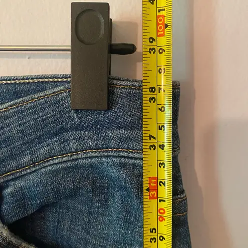 Mother Denim The Vamp Fray Skinny Jeans in Crazy Like a Fox Women's size 28 Blue