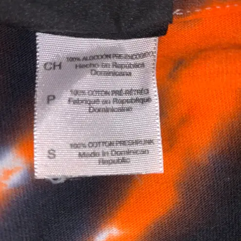 Thrasher Trasher Skateboard Magazine tye die t-shirt orange/black size Small