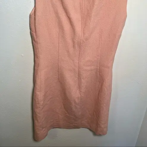 Club Monaco Wool Sheath Dress Light Pink
