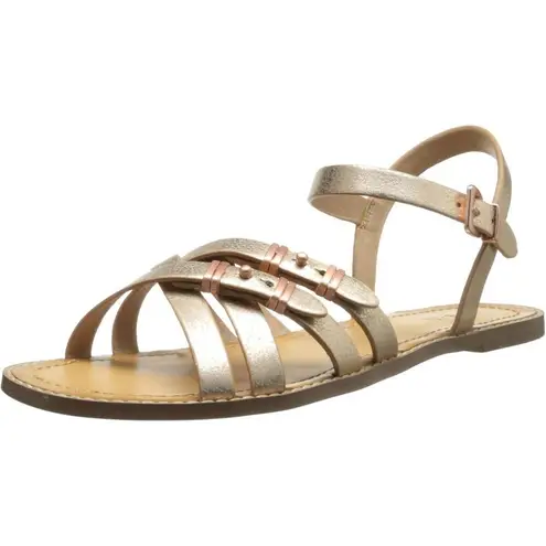 Kelsi Dagger ✨ Brooklyn Women's Sinergy Gladiator Burnt Orange Sz 9.5 Sandals✨