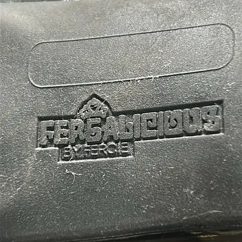 Fergalicious Black Heels Size 7.5