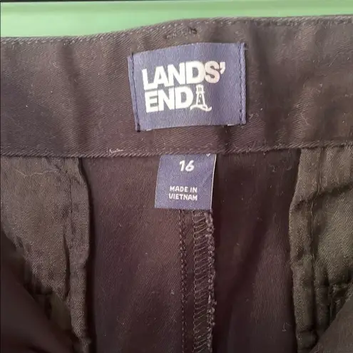 Lands' End  Womens 16 Ankle Pants Classic Style