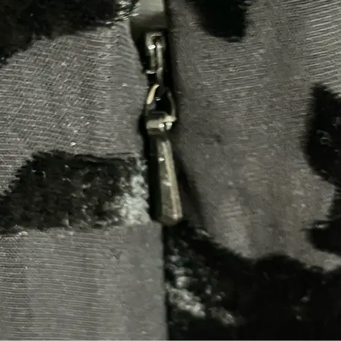 Dana Buchman Women’s Long Sleeve Black Lace & Velvet Dress Size 12 Silk Blend