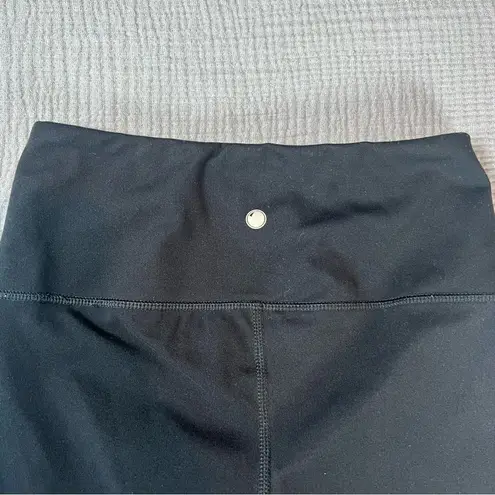 Yogalicious  Lux Biker Shorts Black Women's Size XS Comfy Soft Pockets Athletic