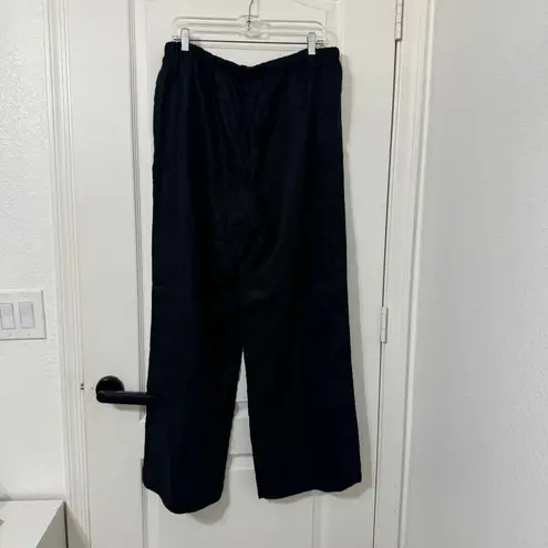 Reformation Olina Black Linen Pants Size M Size M