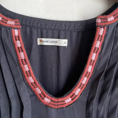 Marine layer Olema Long Sleeve Mini Dress