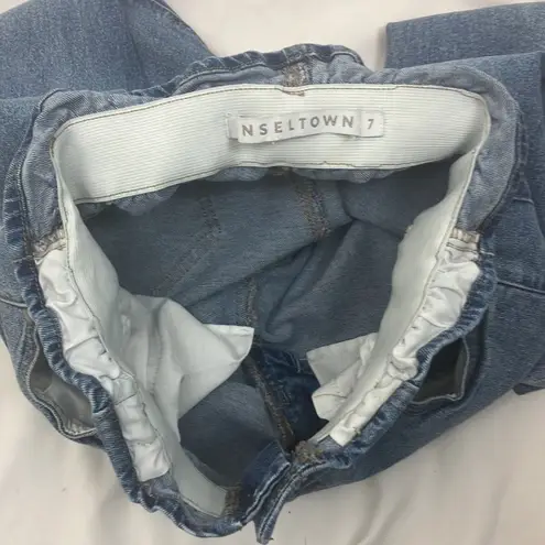 Tinseltown Stylish Blue Distressed Women's Jeans size 7