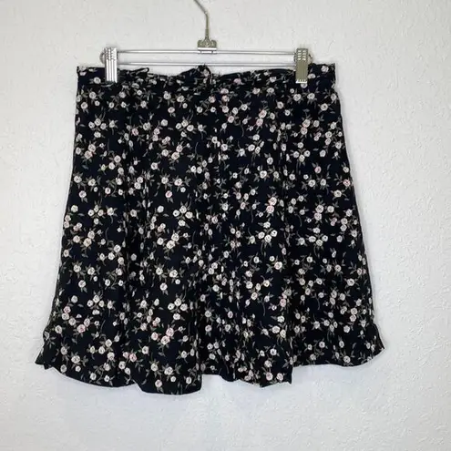 A Byer A. Byer Floral Vintage 1990’s Y2K Pleated A-Line Mini Skirt EUC Sz 11 Juniors