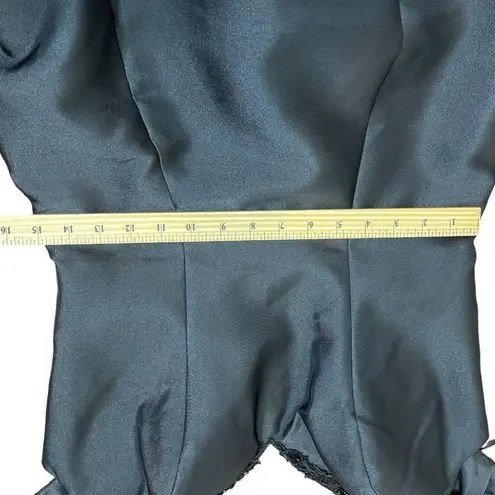 Mac Duggal Shiny Satin Mermaid Dress Long Ball Gown Prom Party Women’s Size 10