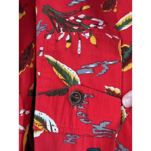 Vintage Chore Jacket By Birch Bros. The Eagles Eye Red Outdoors Size Large Barn