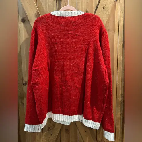 NWT Unisex Valentine's Day Be Mine Sweater Red Size 2X