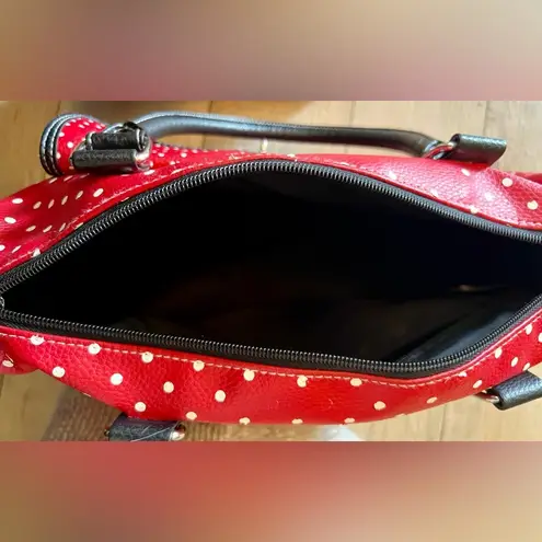 Disney  Parks Minnie Mouse Handbag Red with White Polka Dots​