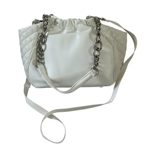 INC International Concepts Kemah Satchel Crossbody White