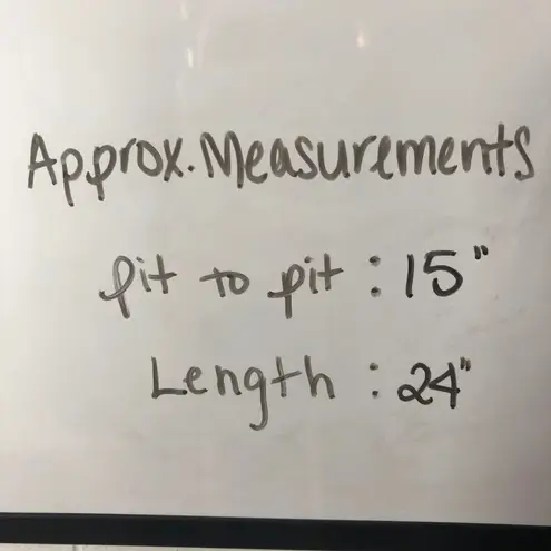 Luxe  Forest Green Tank Top Size S