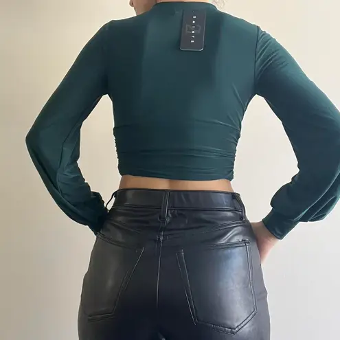 21 Saints Emerald Green NWT Crop Top Size S